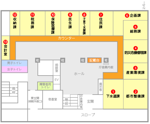 フロアマップ