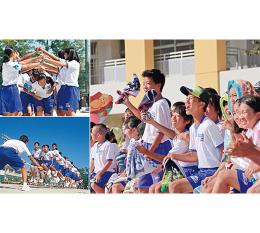 写真：大治中学校　体育祭　昨年の様子