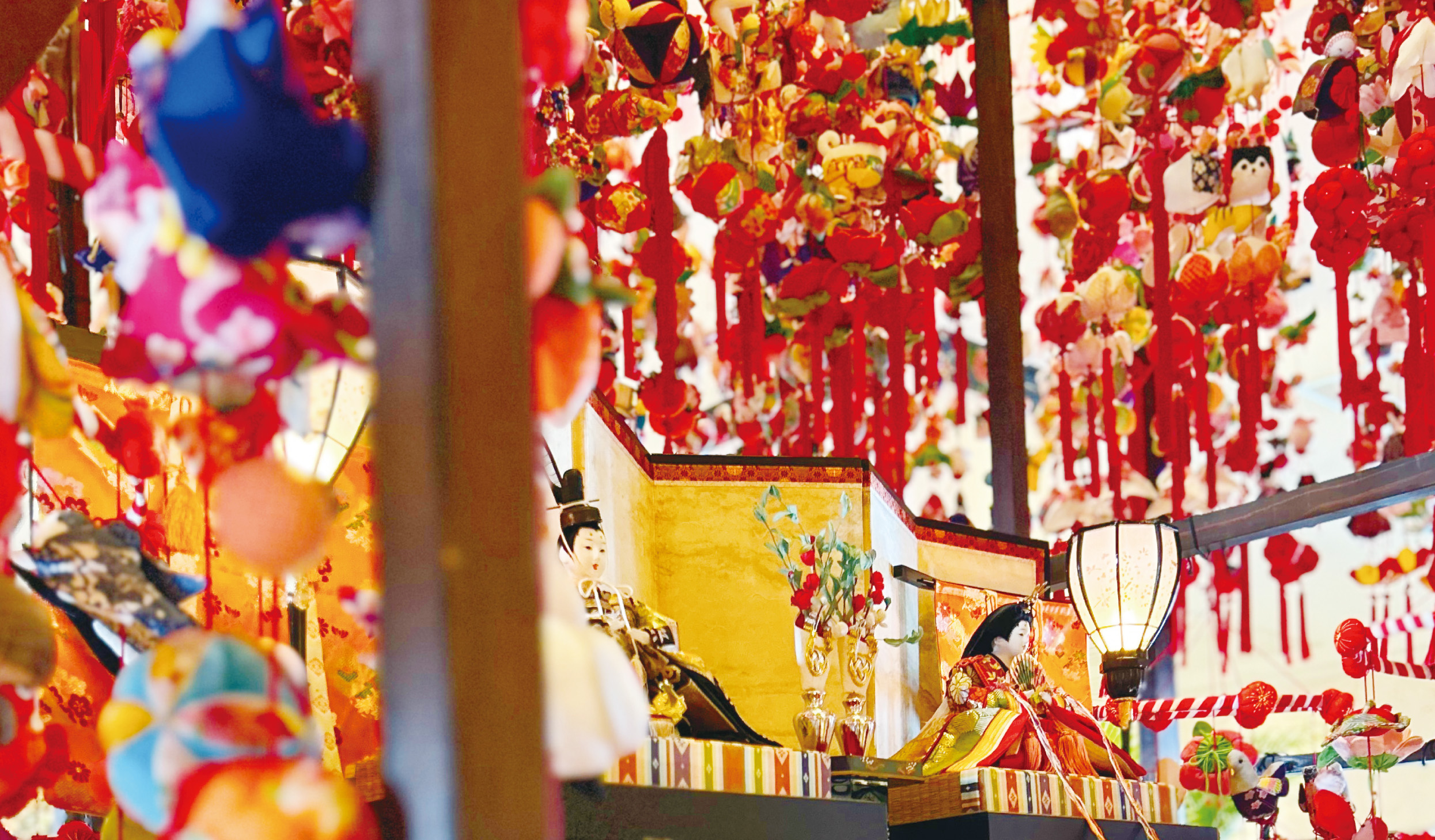 昨年のつるし飾りin名古屋マリオットアソシアホテル