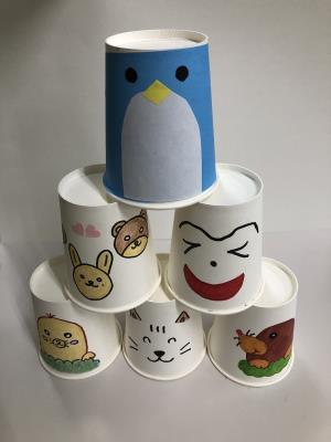 紙コップタワー