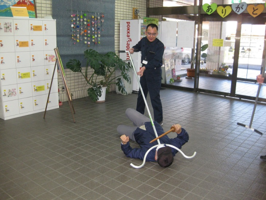 防犯訓練写真３